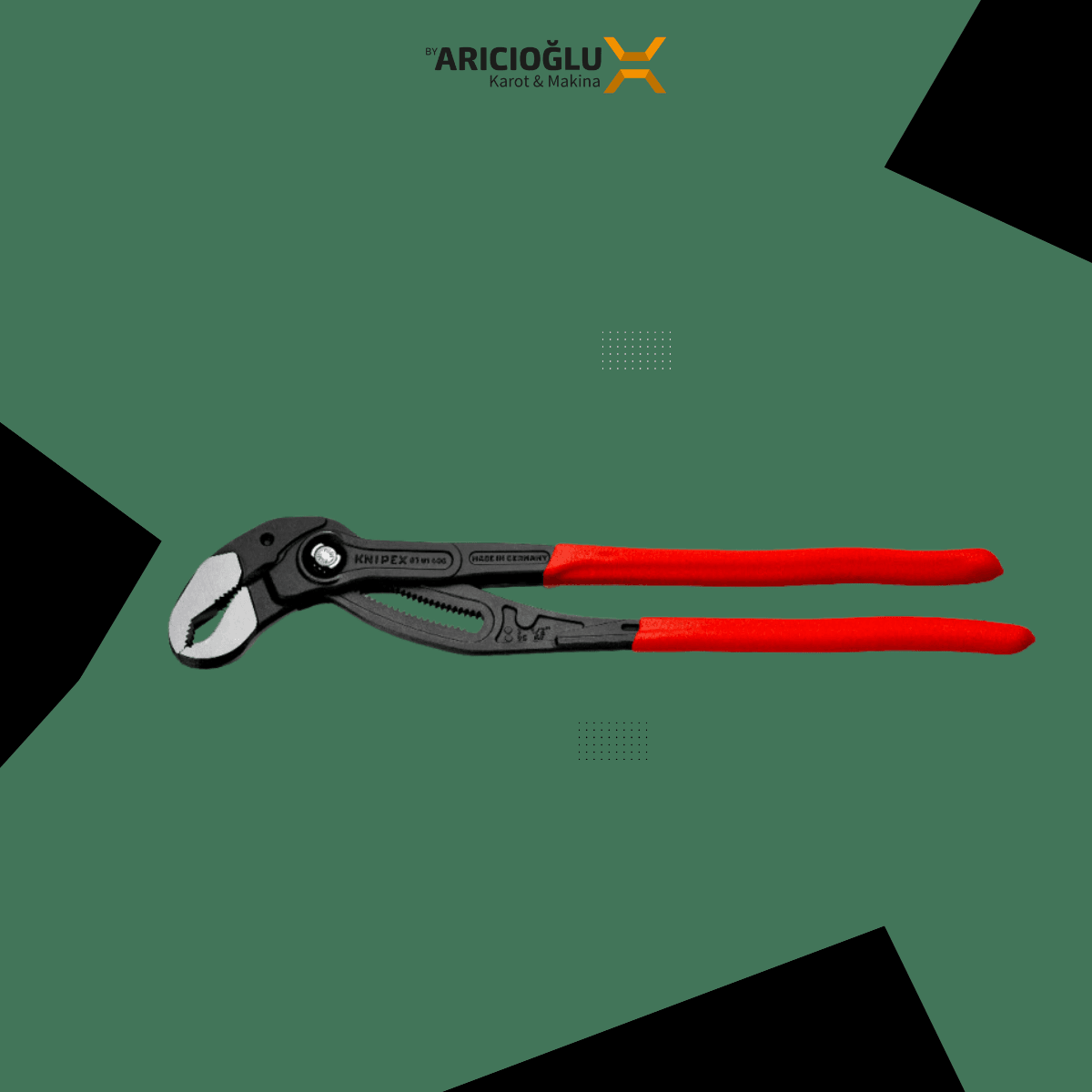 Knipex 87 01 400 Cobra 400mm Ayarlı Fort Pense