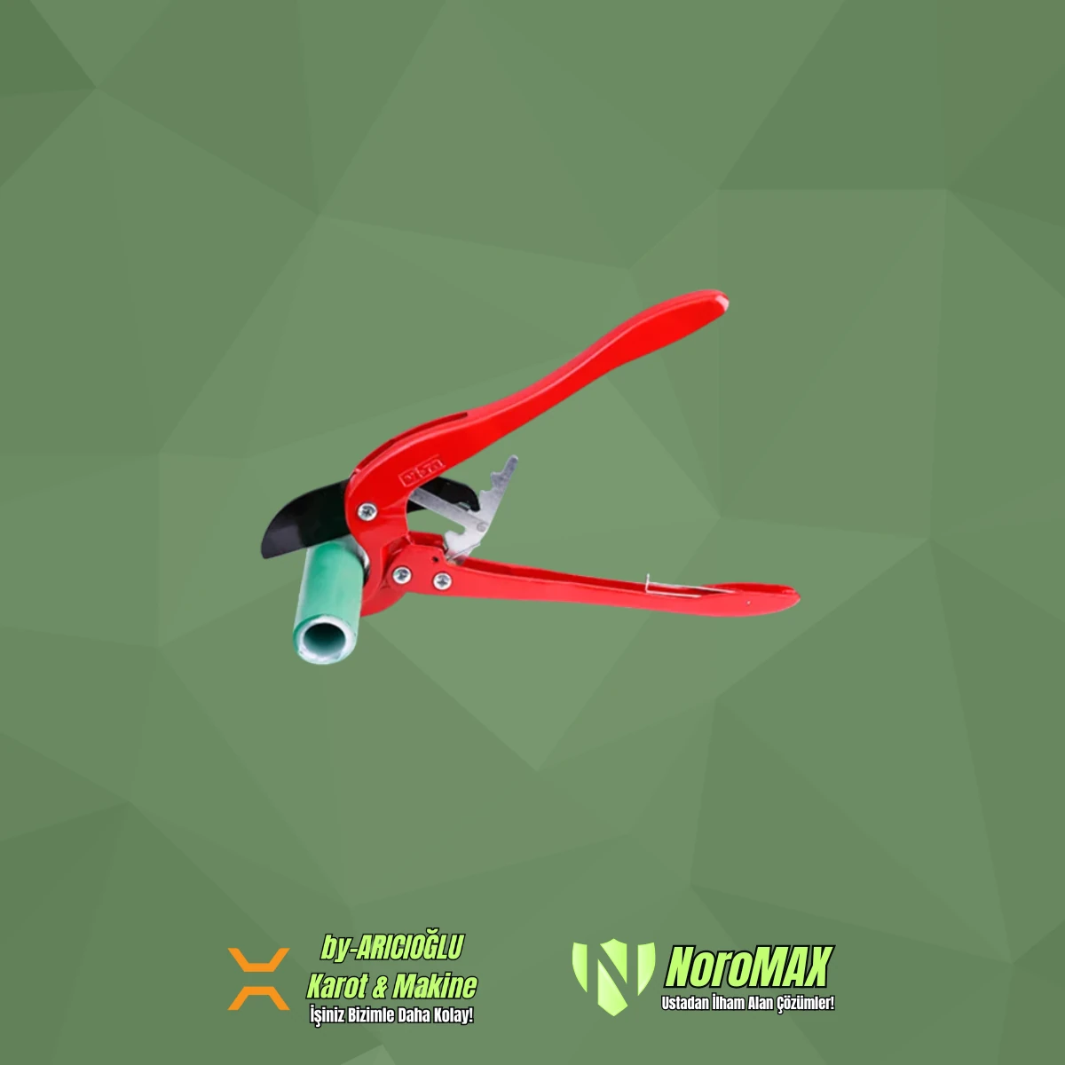 Vİ-RA 63mm Ağır Hizmet Tipi Plastik Boru Makası