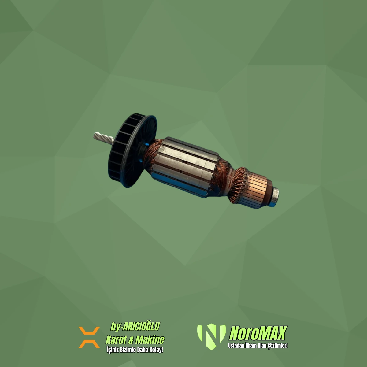 Çelikkal HN-300 Karot Makinası Kollektör ( Rotor )