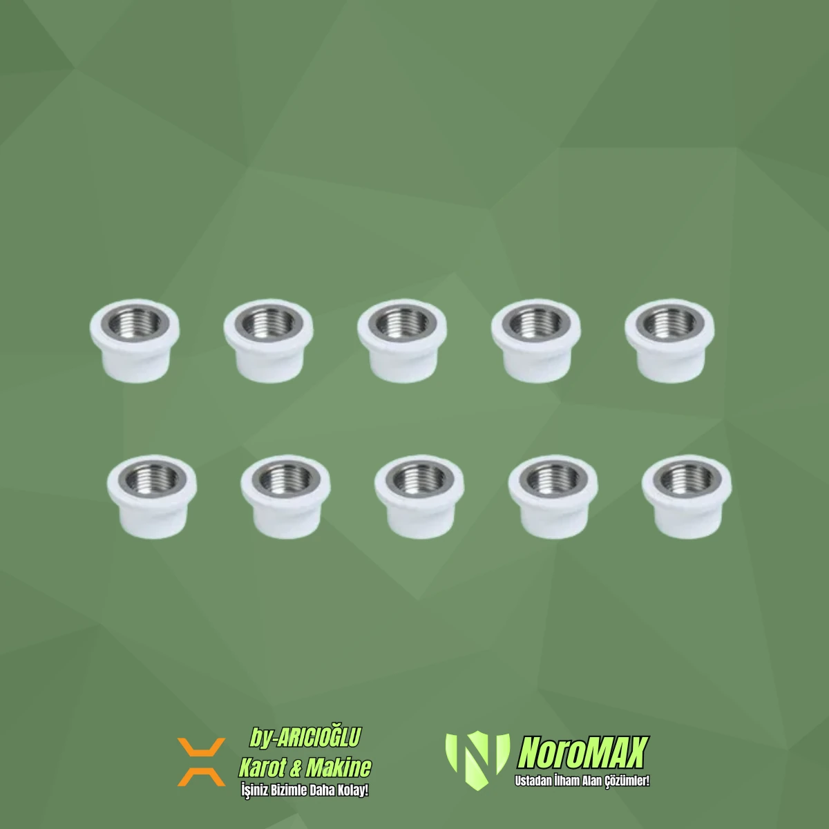 Noromax Dişli Sökme Aparatı Yedek Plastiği 10'lu