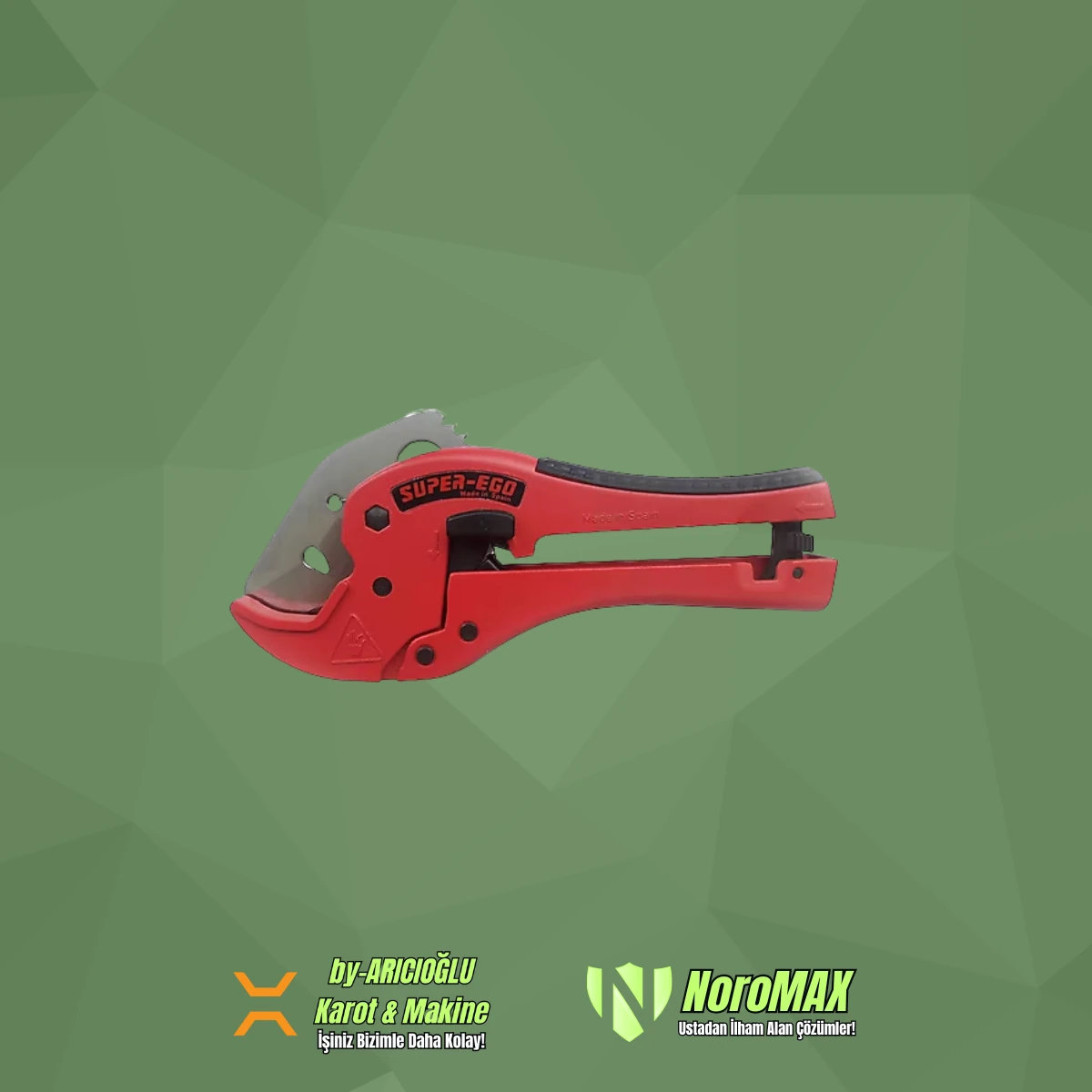 Super Ego 42mm Otomatik Plastik Boru Makası