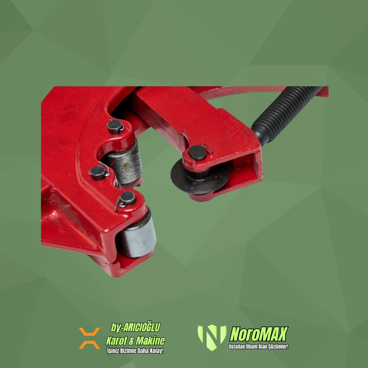 Noromax 3'' Tezgah Pafta Kesme Kolu ( Kesme Kafası )