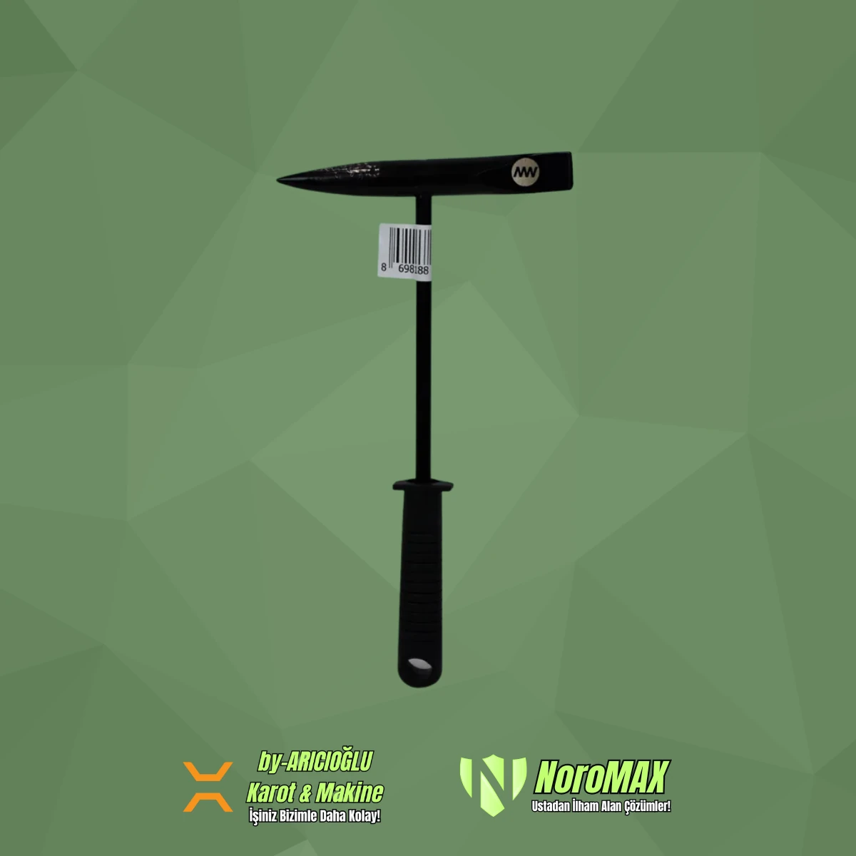 Magmaweld Kaynakçı Çekici - Spiral Kol 500 Gr