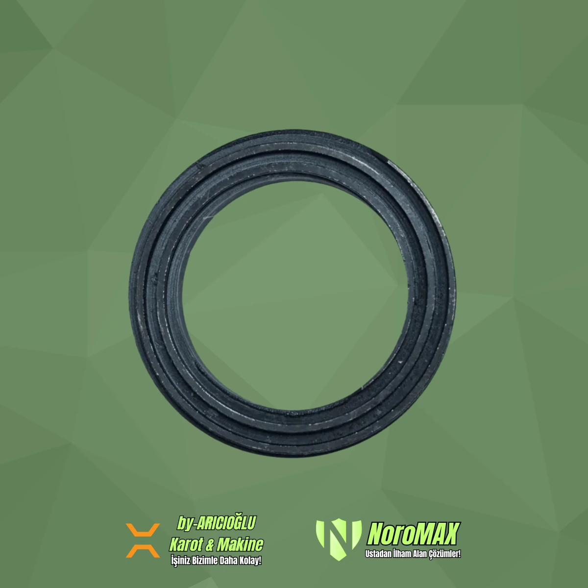 Noromax 2'' Tezgah Pafta Ön Kavrama Mengenesi Salyangoz