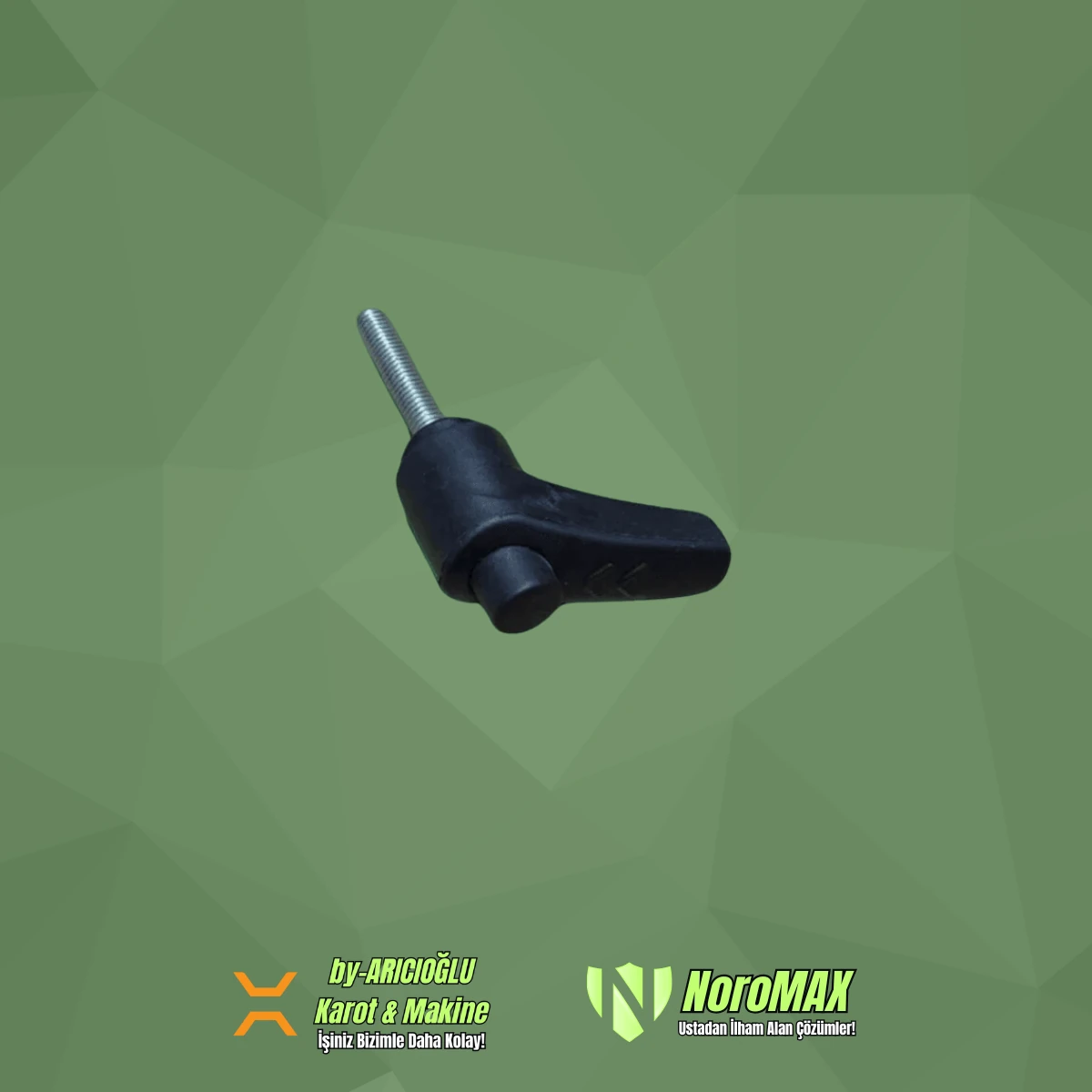 Çelikkal HN-300 Karot Makinası M8 Sustalı Vida ( 2 Adet )