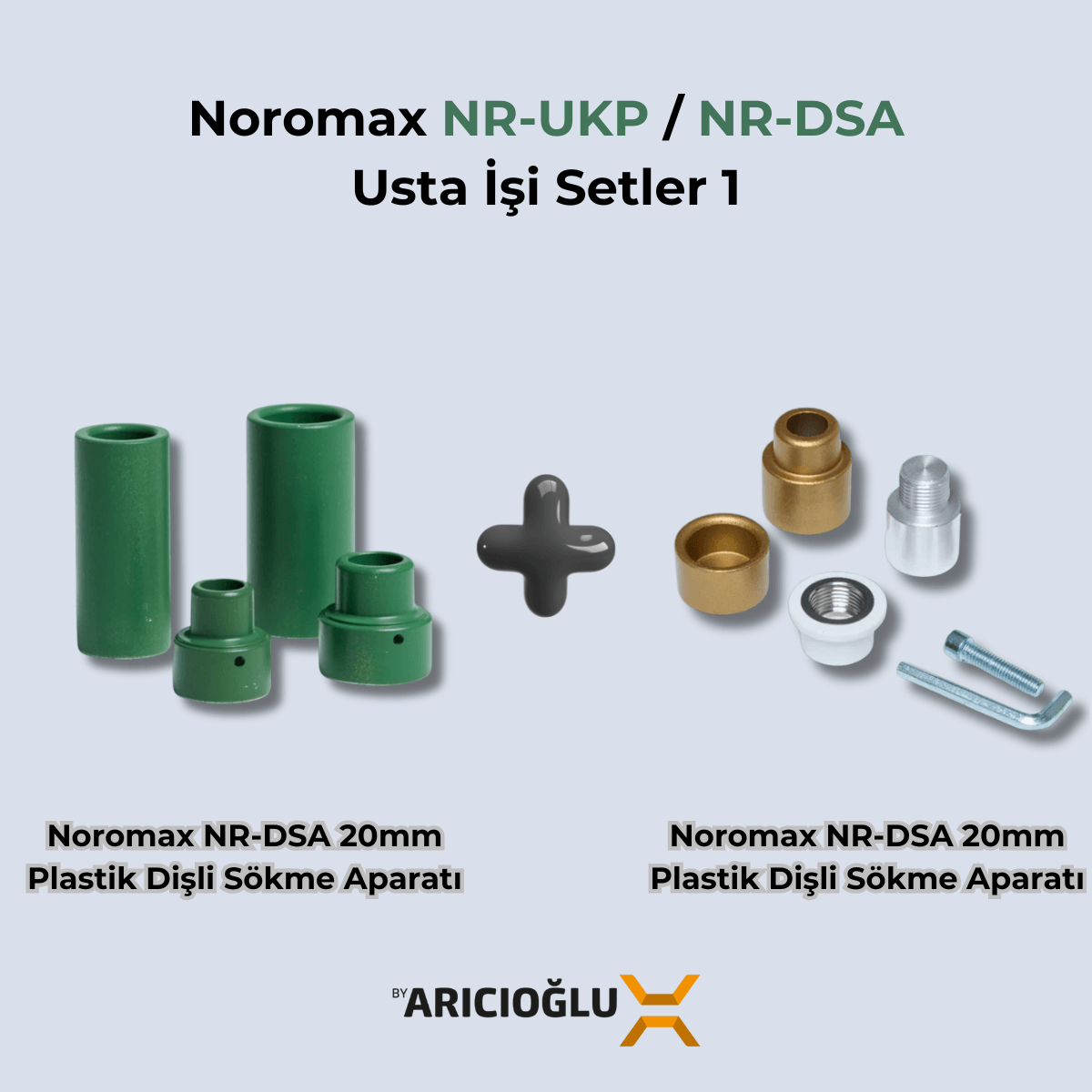 Noromax Uzun Kaynak Paftası ve Dişli Sökme Aparatı Usta İşi Set