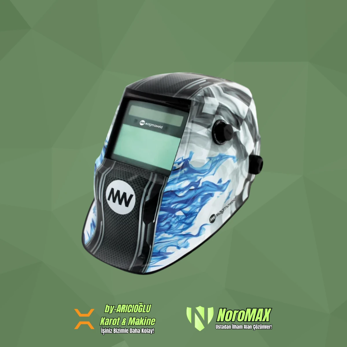 Magmaweld MKM620MA Solarmatik Kaynak Maskesi