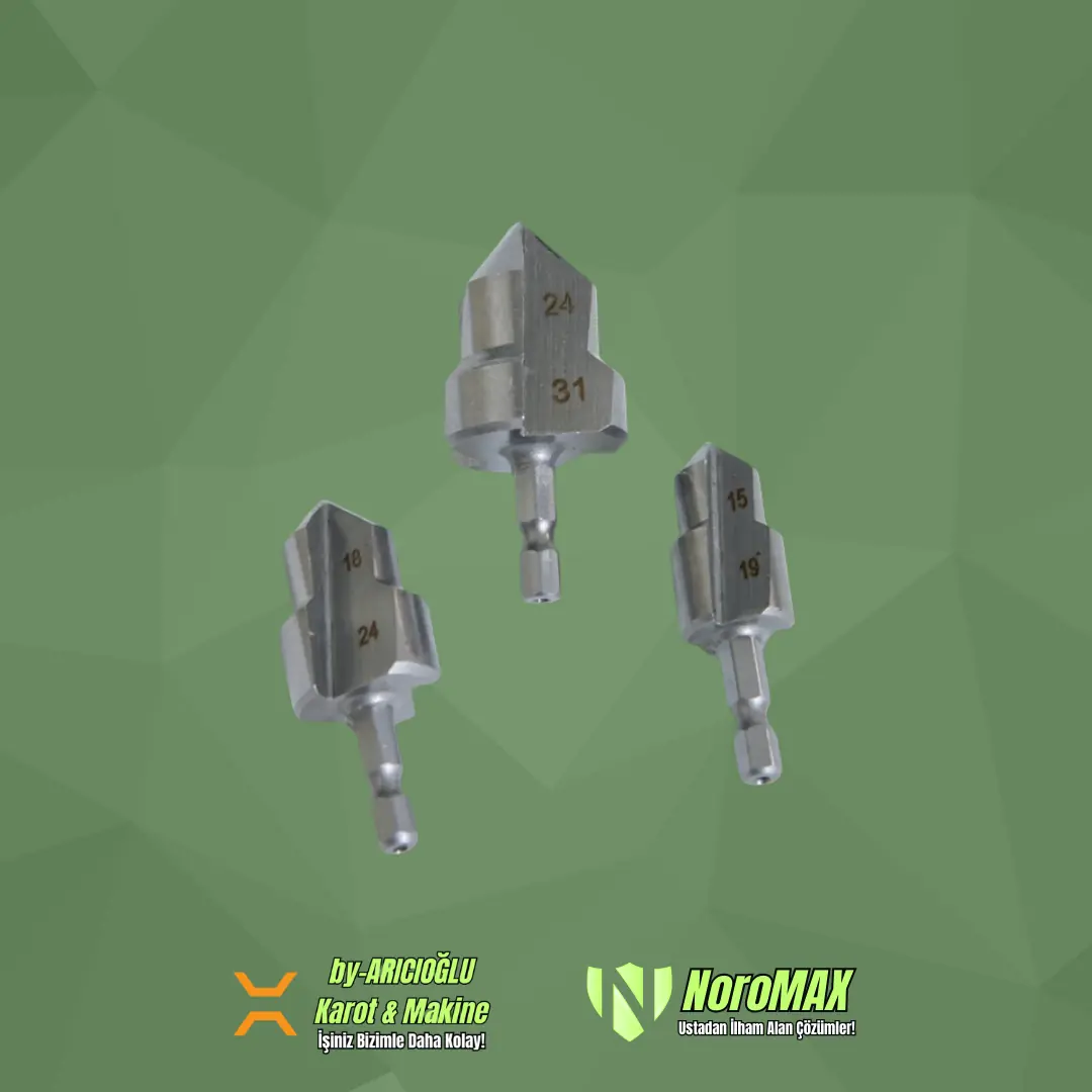 Noromax NR-BHA 20-25-32 Boru Havşa Açma Aparatı | by-Arıcıoğlu