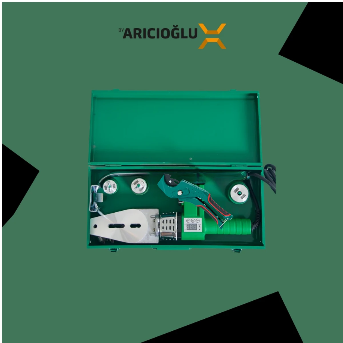 Noromax NR-02 Set 1600w Çift Rezidans 340 Derece Dijital Boru Kaynak Makinası