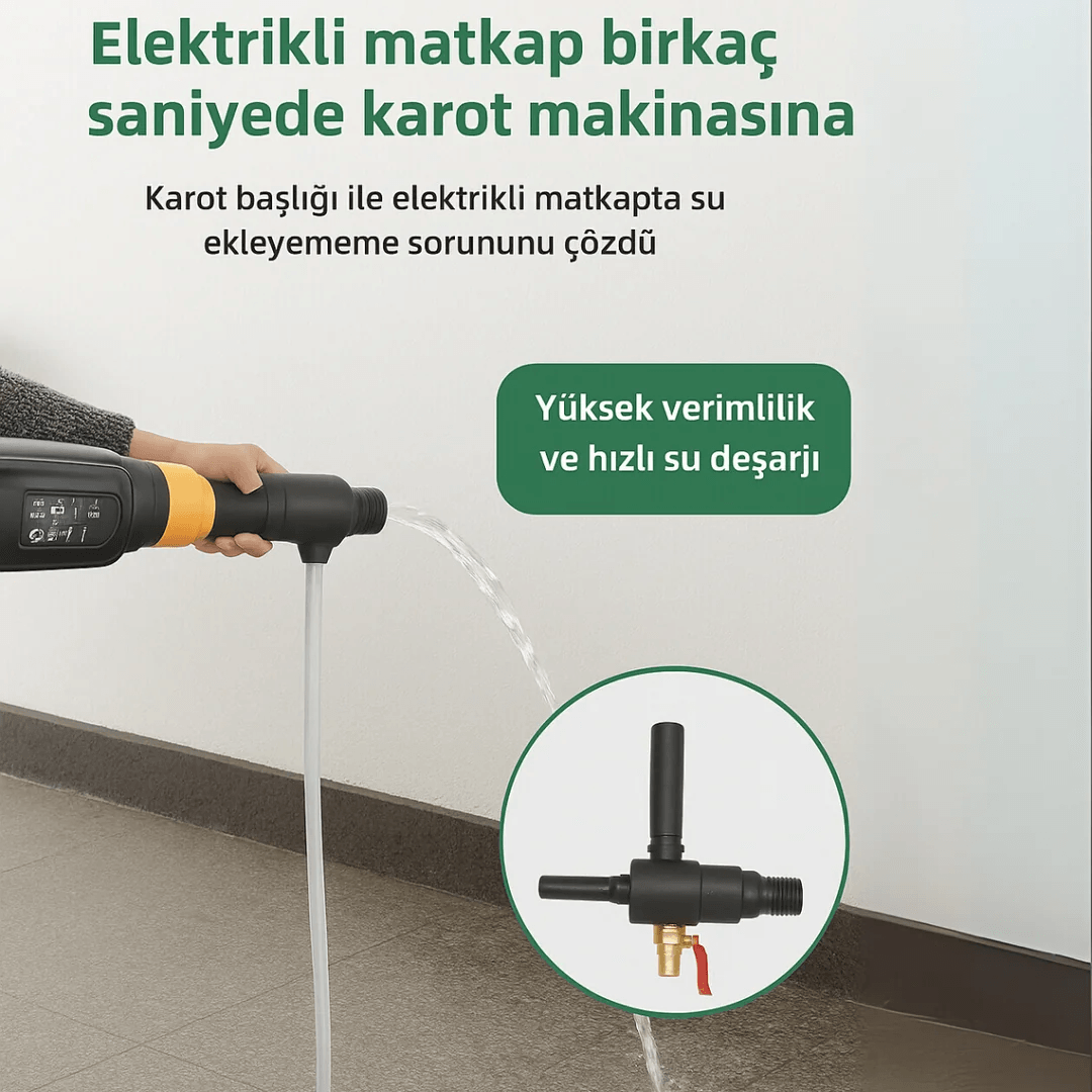 Noromax NR-SPA Sulu Karot Panç Adaptörü SDS Plus