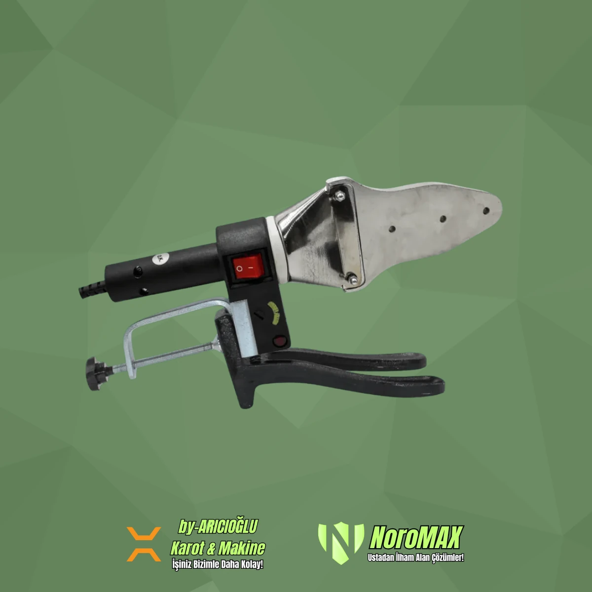 Fusion SF-3 Ayaklı Tek Profesyonel Boru Kaynak Makinası