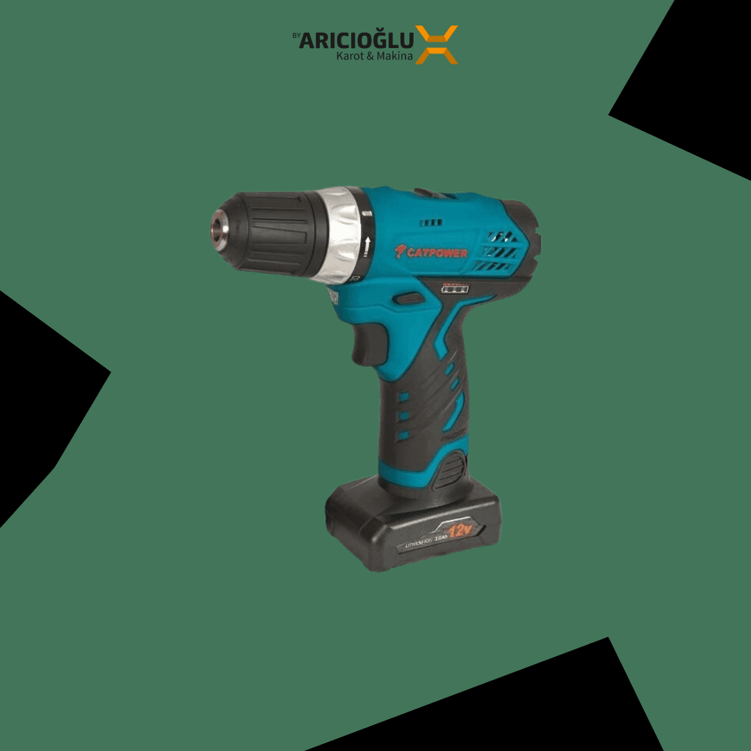 Catpower 5110 Li-ion 12V 3A Akülü Vidalama Matkap