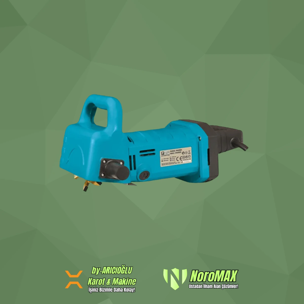 Catpower 9202 Beton Kanal Kazıma Makinası