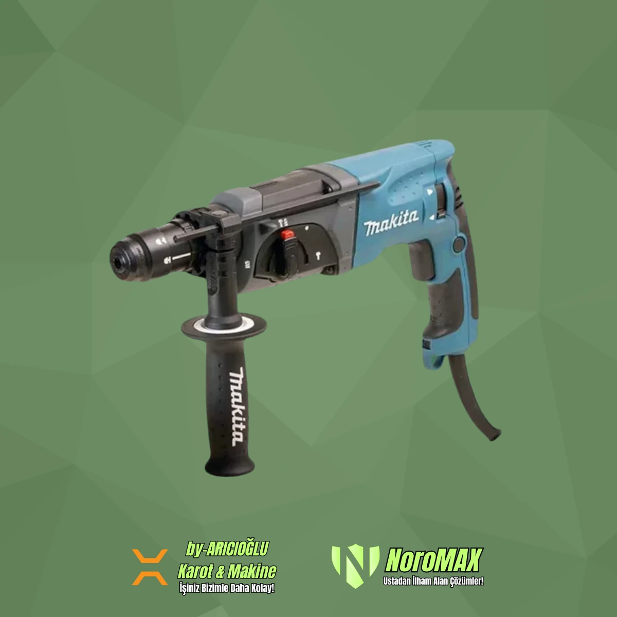 Makita HR2470 Kırıcı Delici Matkap