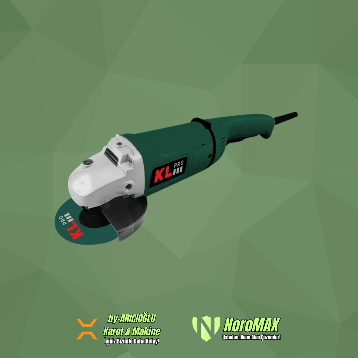 KL Pro KLBT-83230 2200w 230mm Profesyonel Büyük Taşlama Makinası