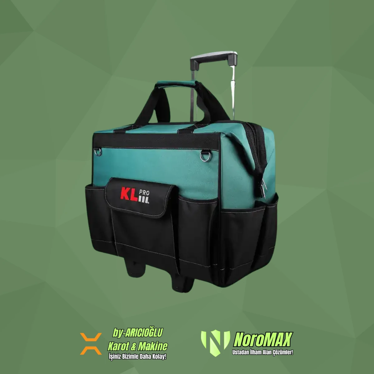 KLTCT19-T Ağır Hizmet Tipi Alet Taşıma Çantası