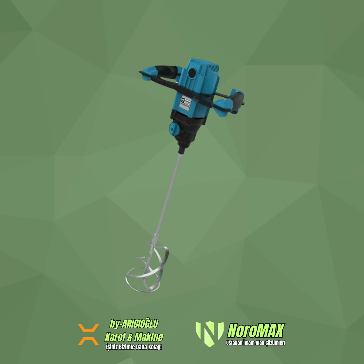 Catpower 3008 Elektrikli Boya Ve Harç Mikseri 2050W