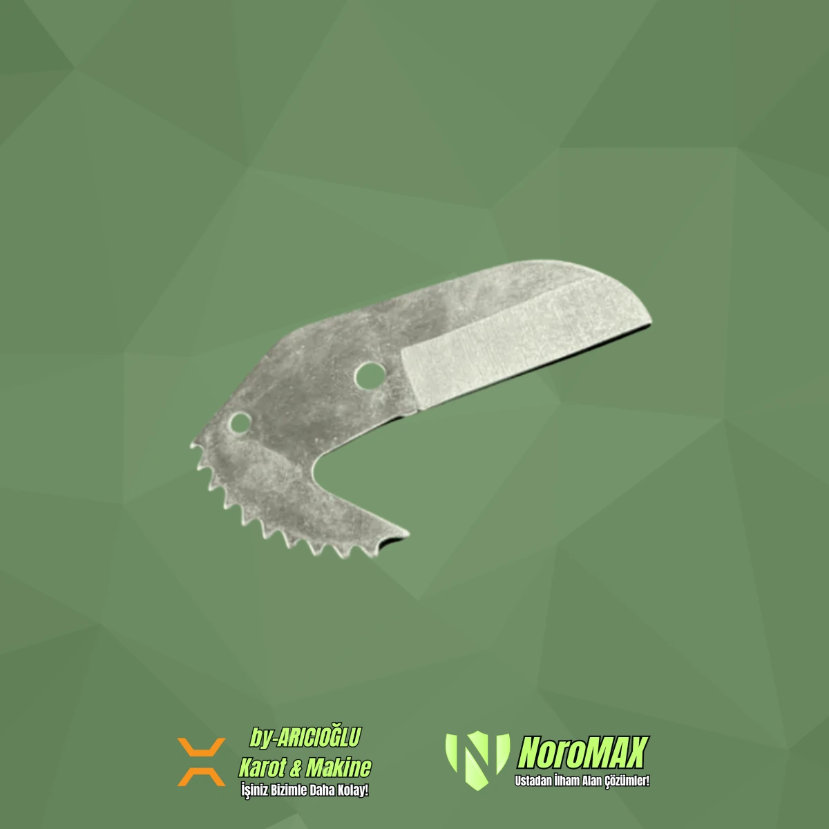 Candan CM PPC-40 Plastik Boru Makası Yedek Bıçak