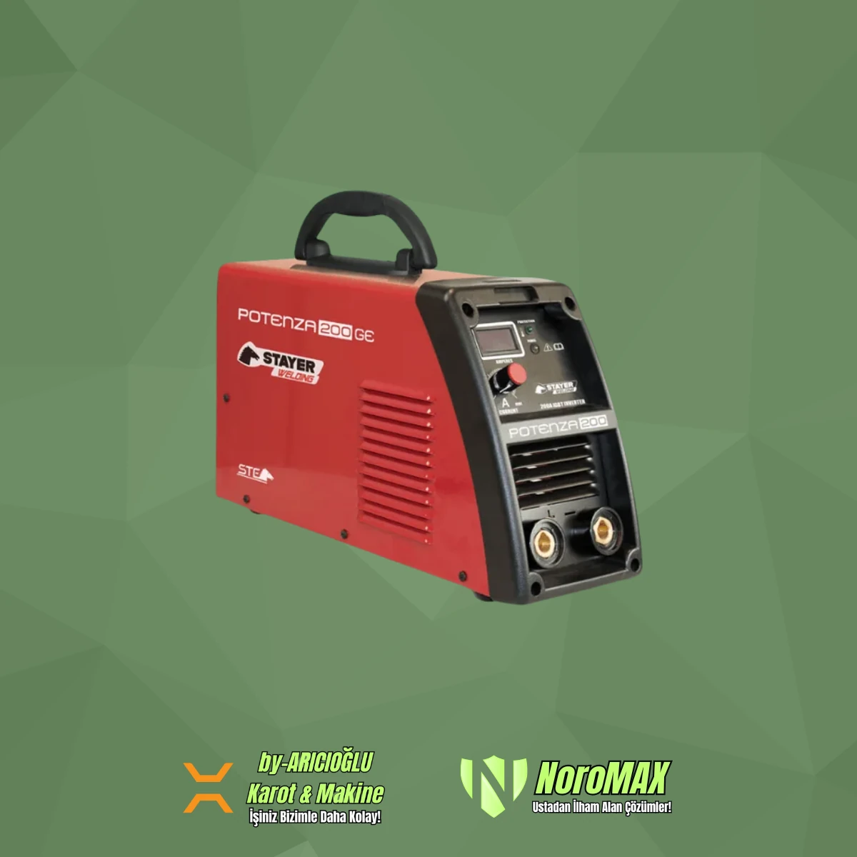 Stayer POTENZA 200 GE İnventer Kaynak Makinası