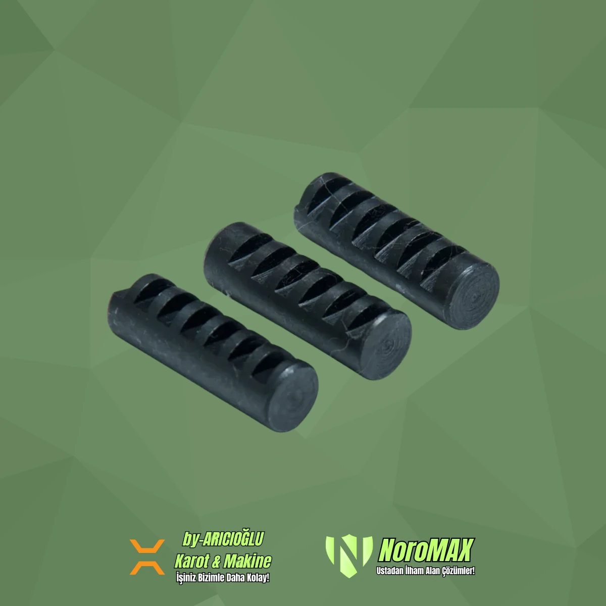 Noromax 2'' Pafta Arka Kavrama Mengene Tırnakları ( Arka Ayna Tırnakları )