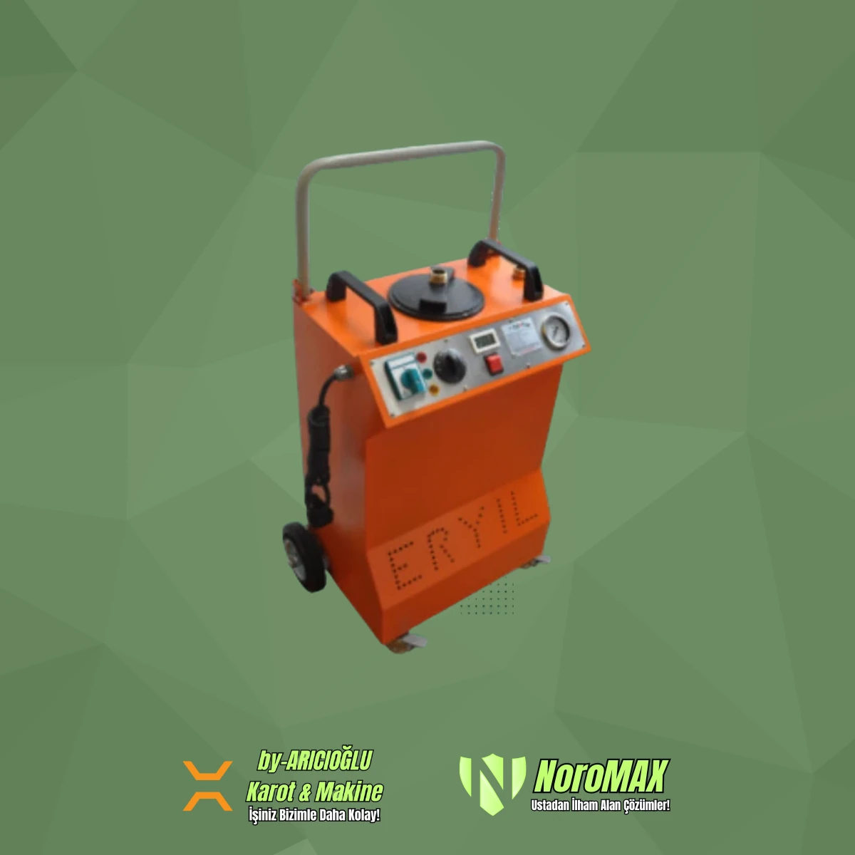 Eryıl Petek Temizleme Makinası 6 Bar Çift Yönlü Isıtıcılı - TTM-01