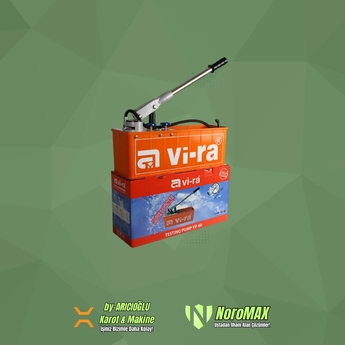 Vİ-RA VP-60 60 Bar Manuel Test Pompası