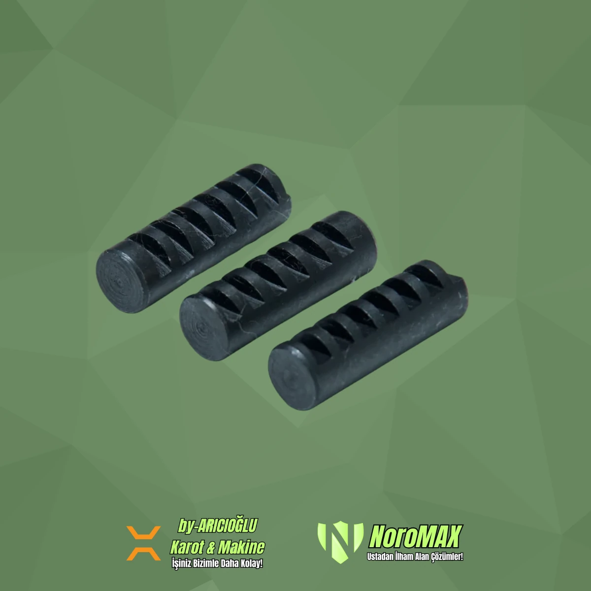 Noromax 4'' Pafta Arka Kavrama Mengene Tırnakları ( Arka Ayna Tırnakları )