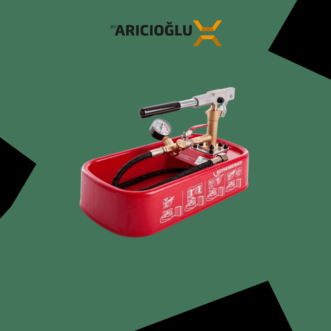 Rothenberger RP-30 30 bar Manuel Test Pompası