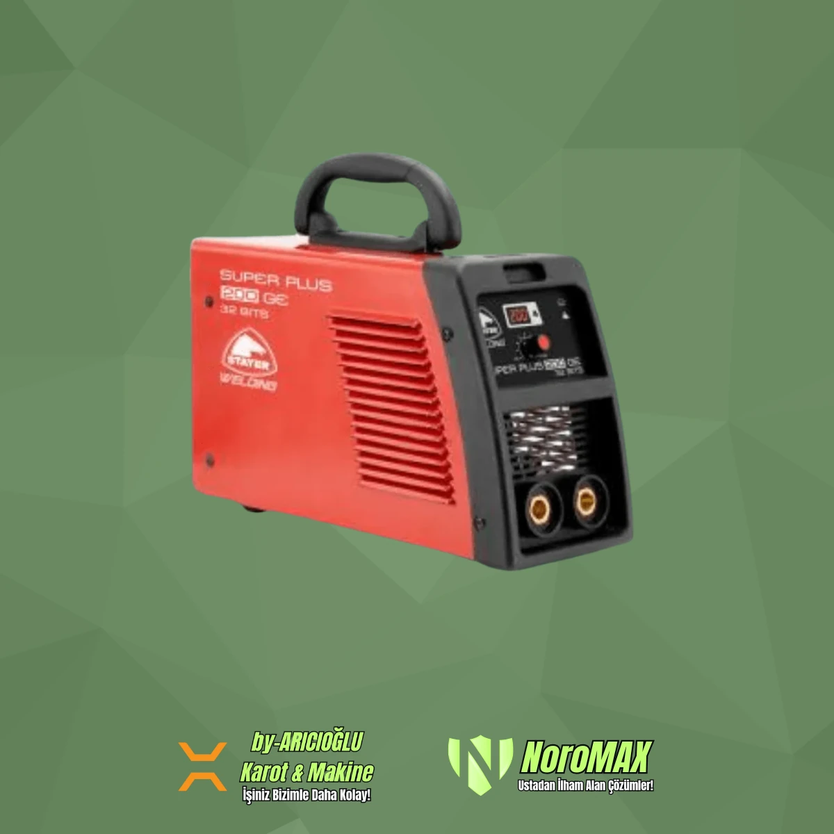Stayer Super Plus 200 GE Kaynak Makinası