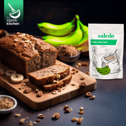 Glütensiz Hafif ve Lezzetli Banana Bread 