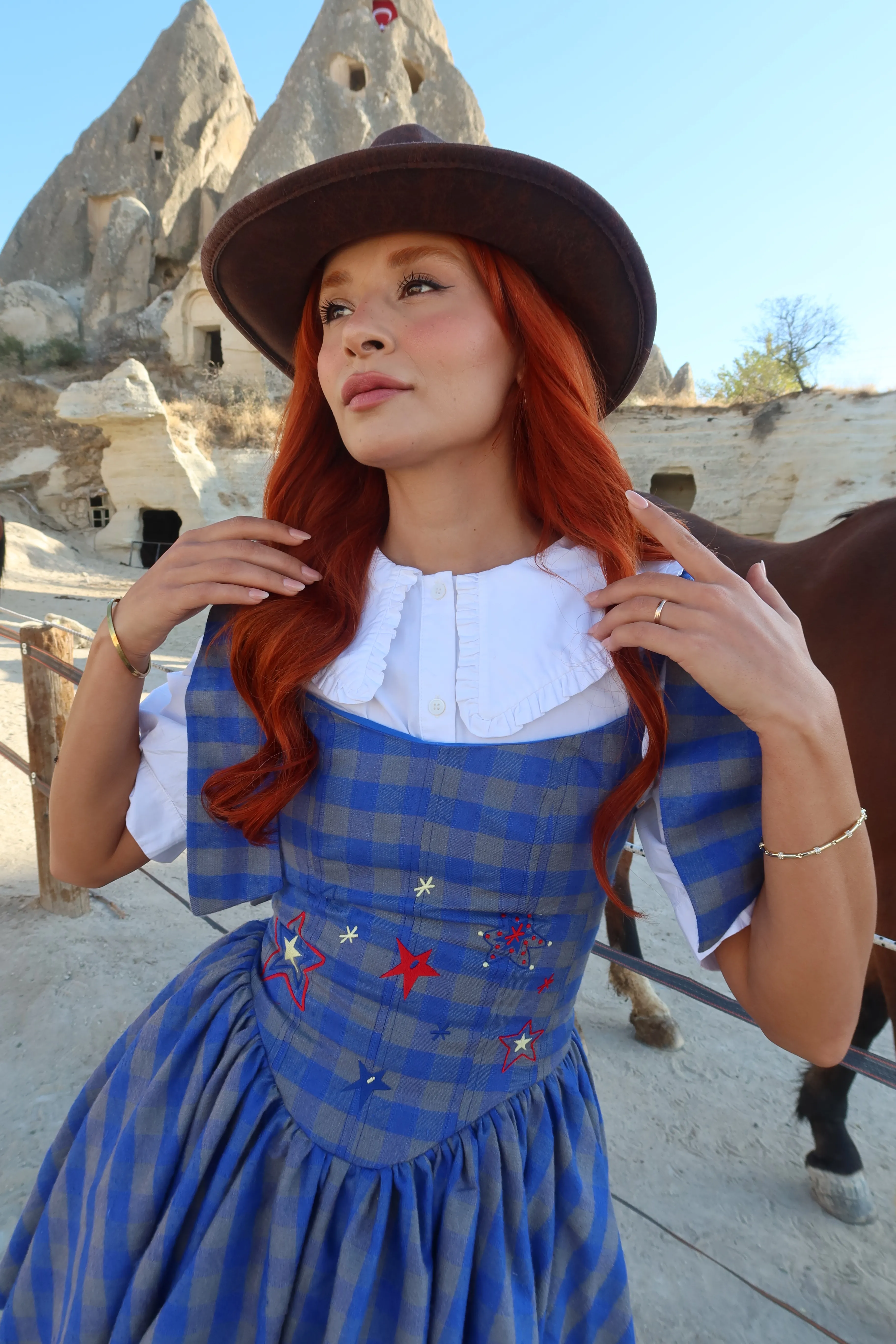 Midnight Bloom Elbise