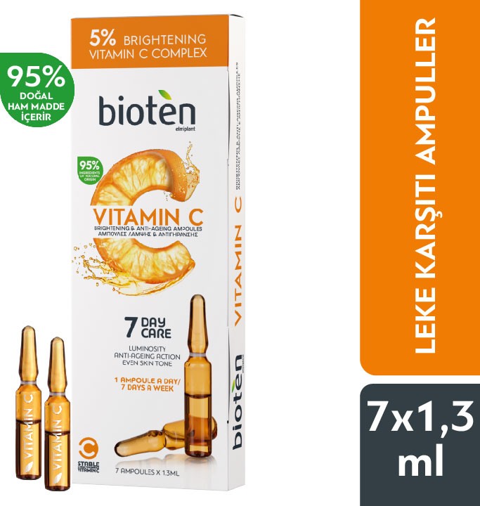 Bioten Vitamin C Brightening & Anti-Aging Ampoules 7-Day Treatment