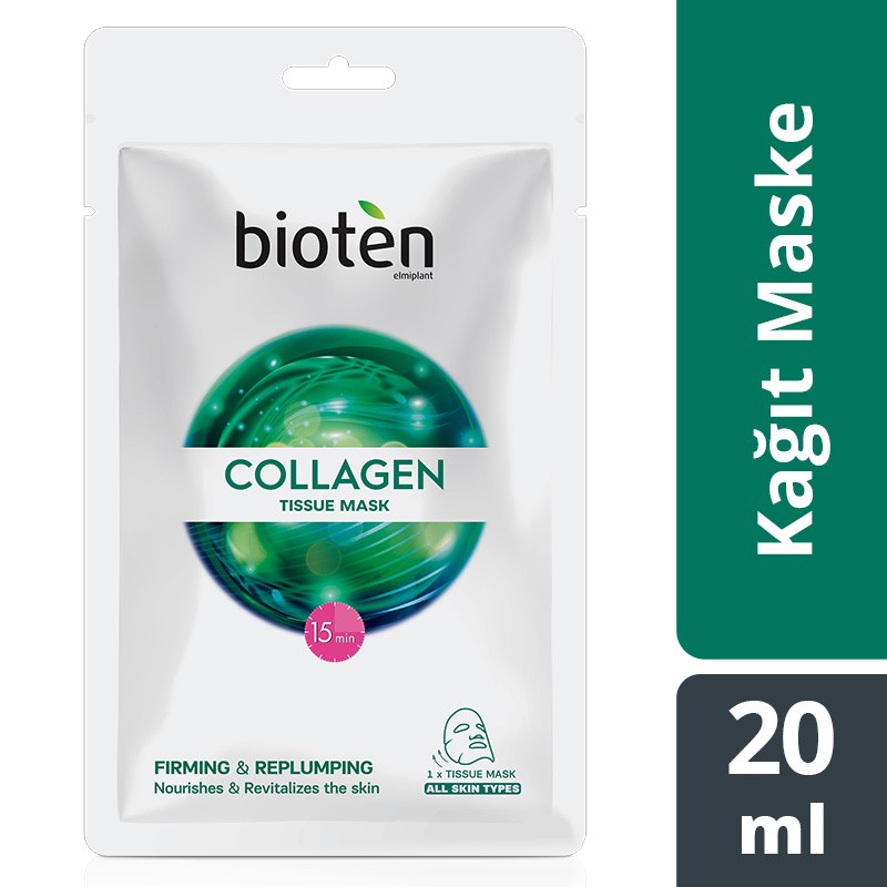 Bioten MultiCollagen Kırışıklık Karşıtı Kağıt Maske 20ml