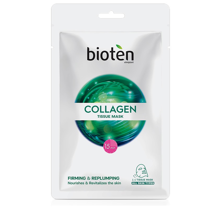 Bioten MultiCollagen Kırışıklık Karşıtı Kağıt Maske 20ml image