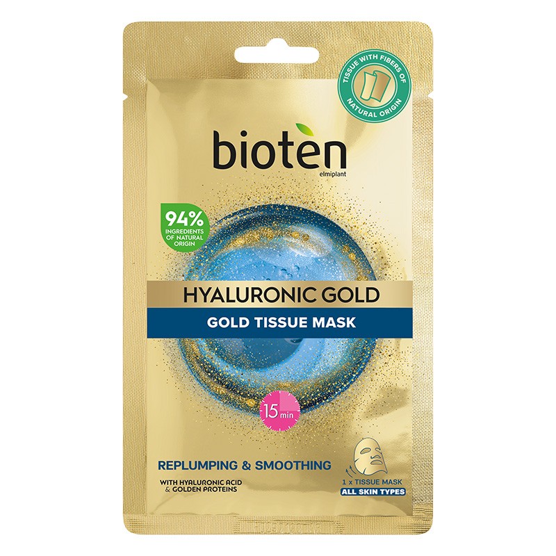 Bioten Hyaluronic Gold Tissue Mask