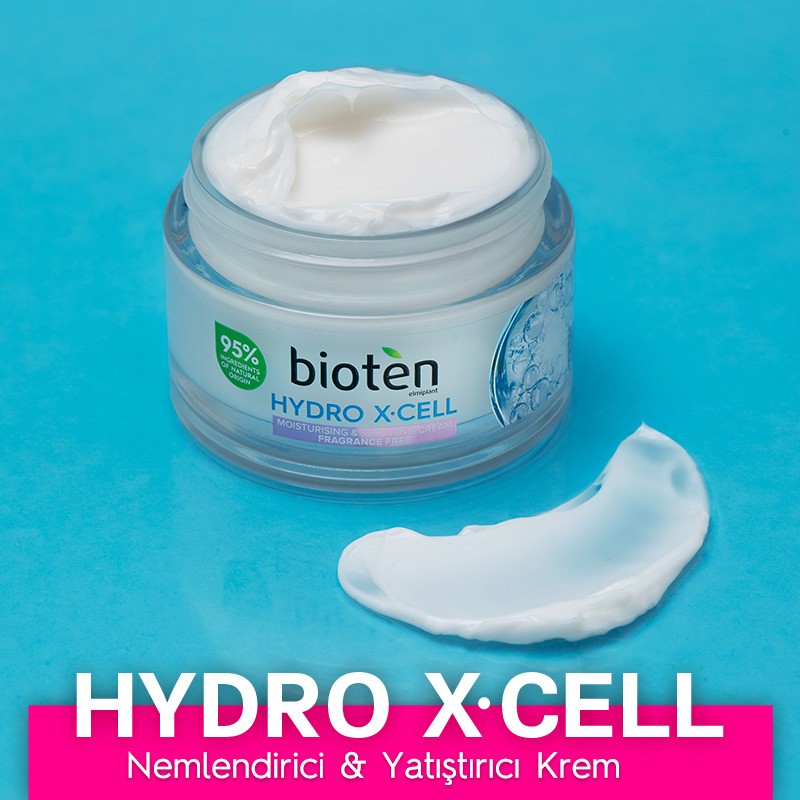 Bioten Hydro X-Cell Nemlendirici Yüz Kremi Kuru/Hassas 50ml