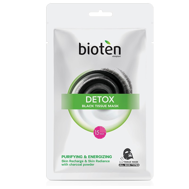 Bioten Detox Arındırıcı Kağıt Maske 20ml