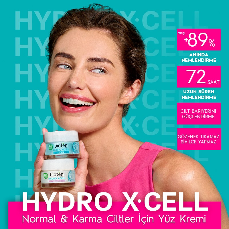 Bioten Hydro X-Cell Nemlendirici Yüz Kremi Normal/Karma 50ml