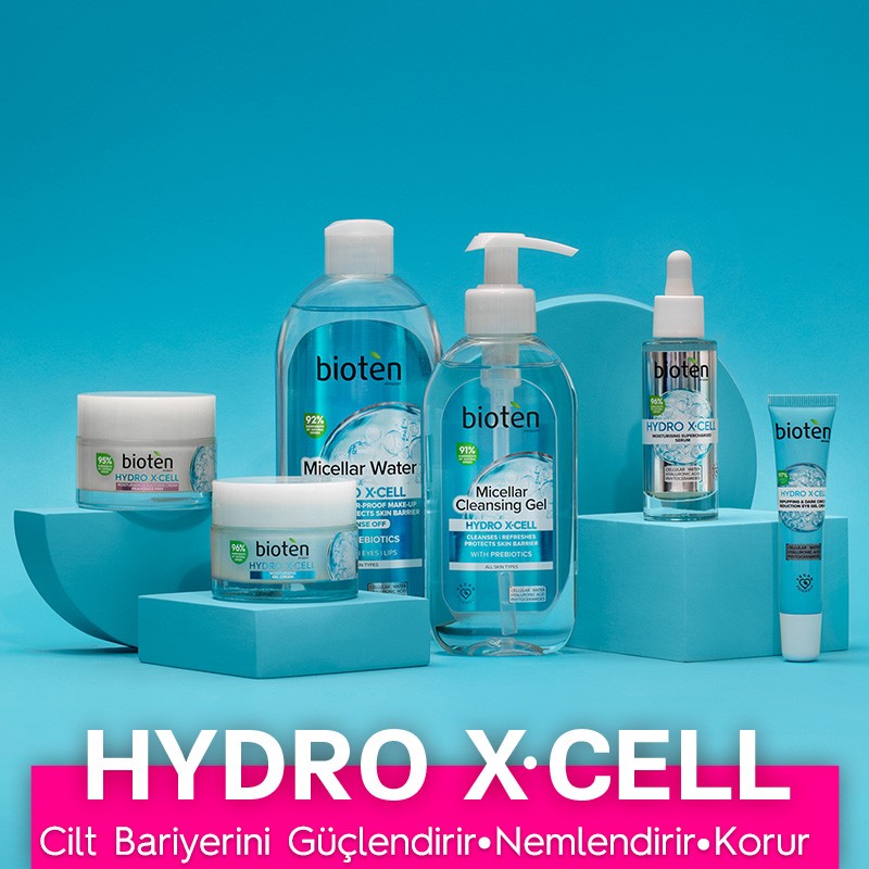 Hydro X-Cell Moisturising Gel Cream 72H Hydration 50ml