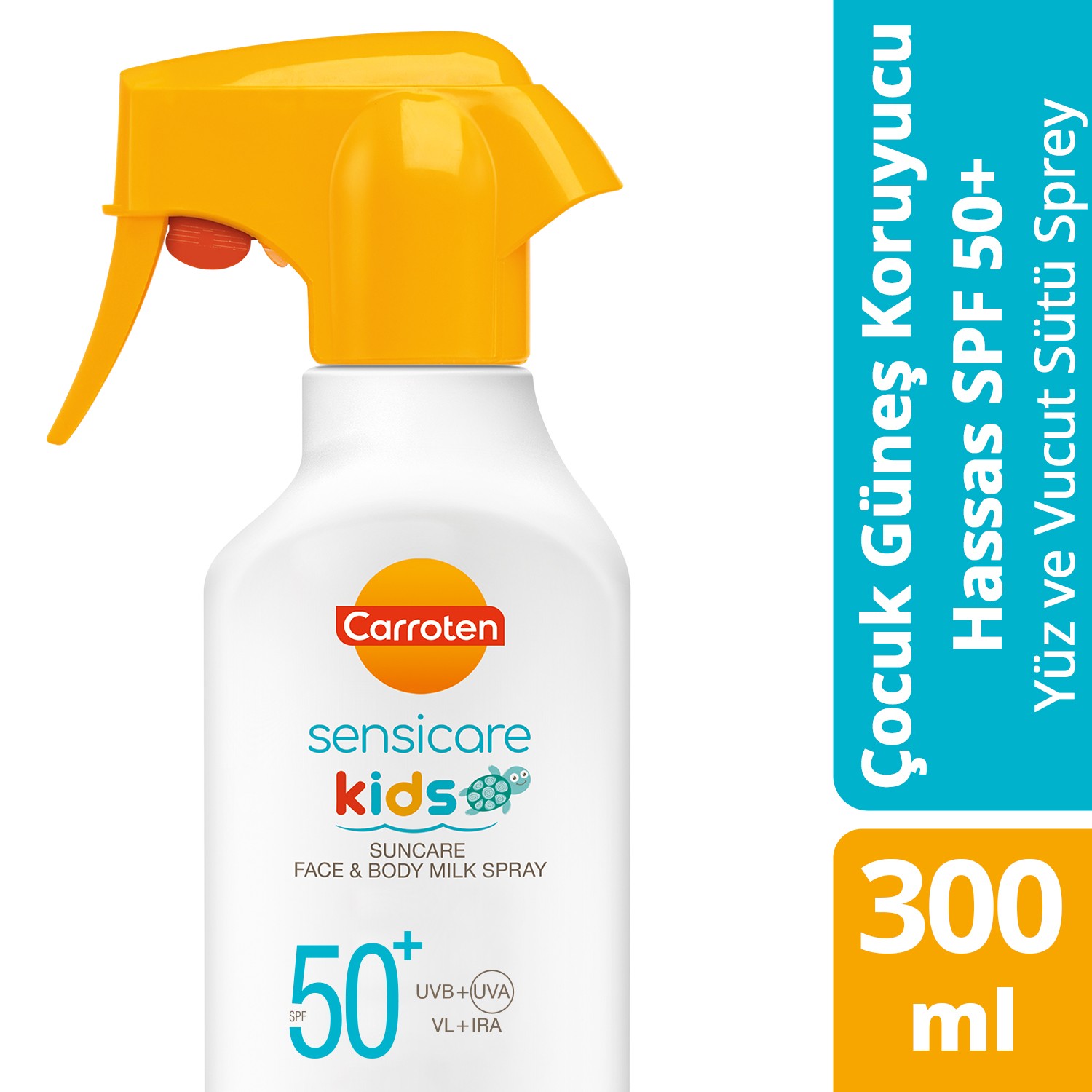 Sensicare Kids Spf50+ Çok Yüksek Koruyucu Çocuk Için Yüz&vücut Güneş Sütü Spreyi 300ml