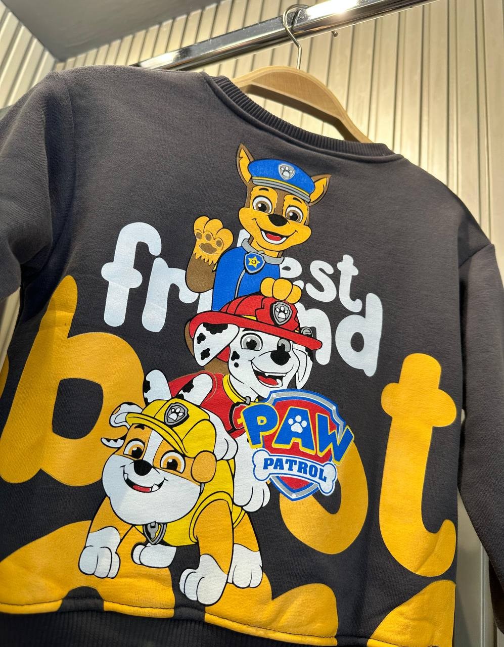 PAW PATROL Baskılı Sweatshirt 2'li Alt Takım