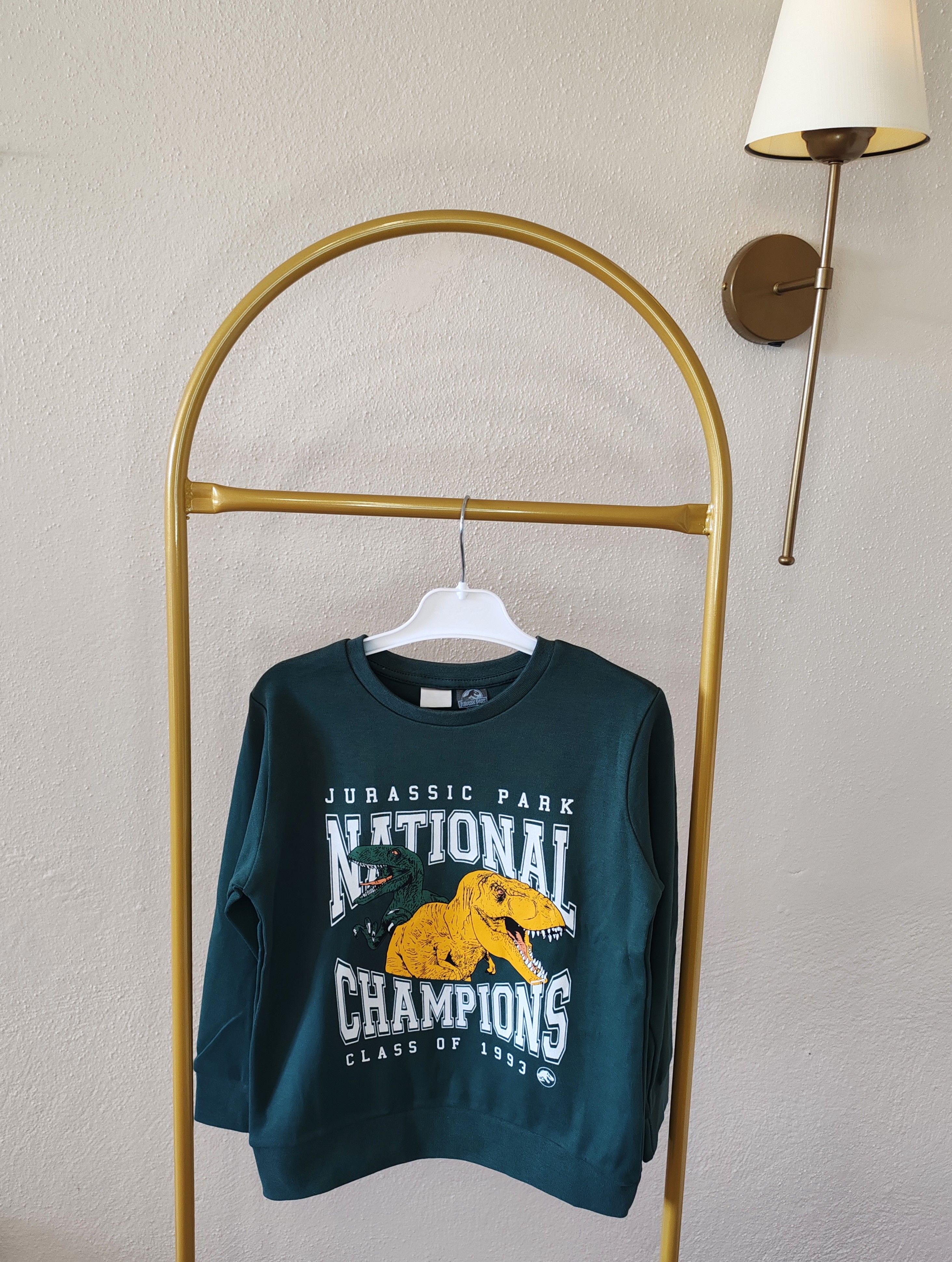 Jurassic Park Baskılı Sweatshirt