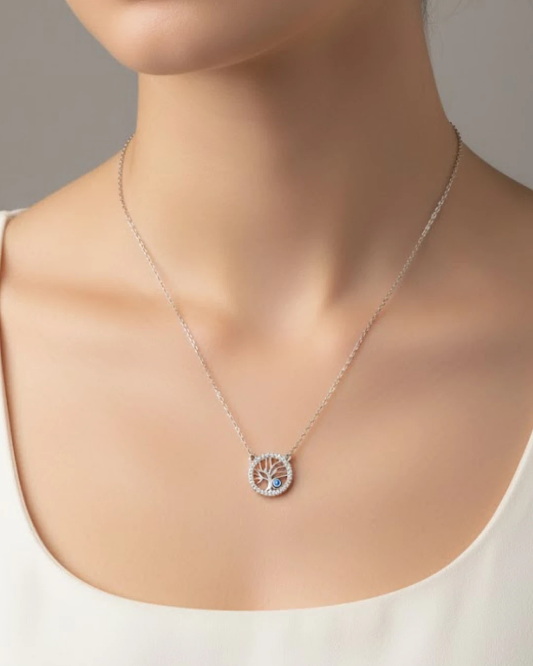 925 Gümüş | Yaşam Ağacı Kolye