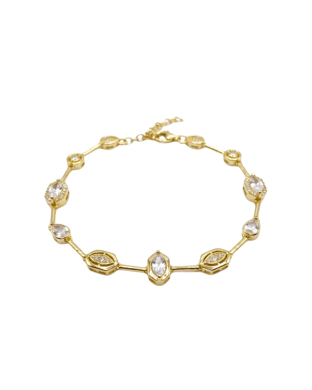 925 Gümüş | Asimetrik Bileklik