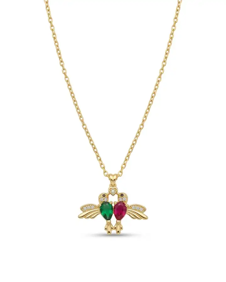 925 Gümüş | Yusufçuk Birthstone Kolye