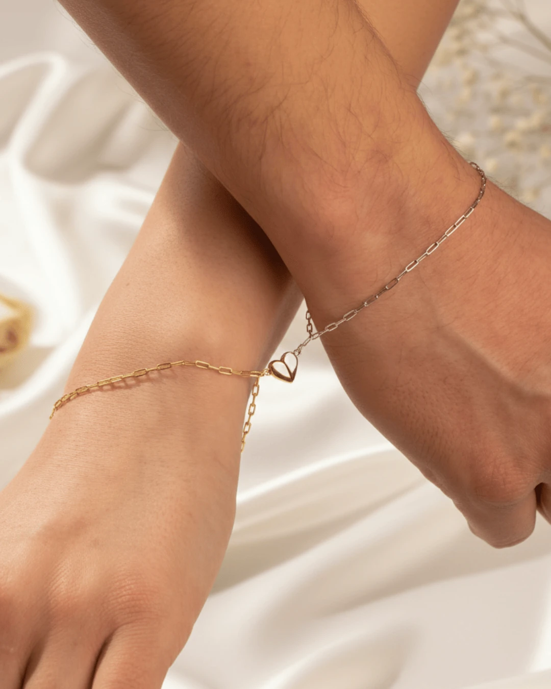 925 Gümüş | Mıknatıslı Diğer Yarım Bileklik