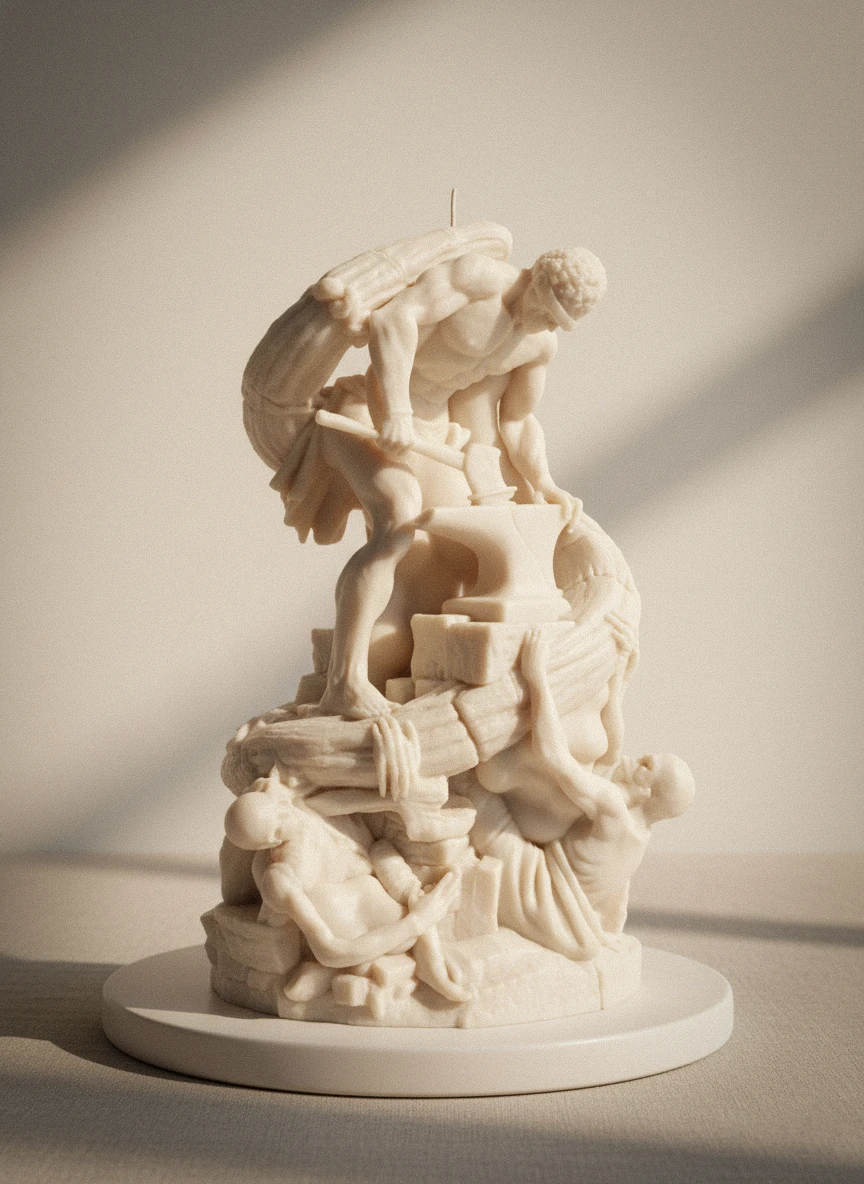 Kör Demirci - Sınırlı Sayıda Üretim El Yapımı Doğal Mum