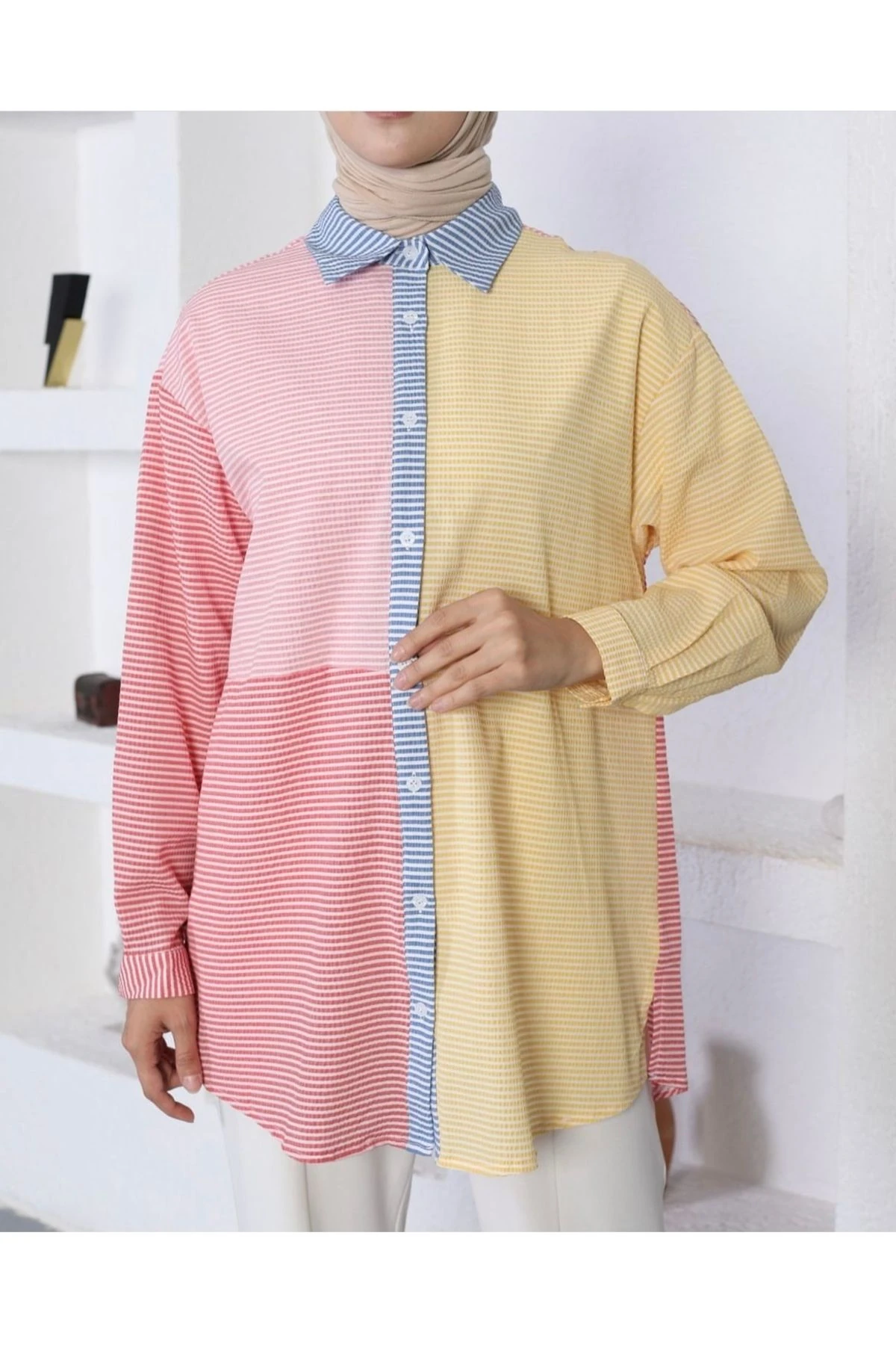 ÇOK RENKLİ GÖMLEK