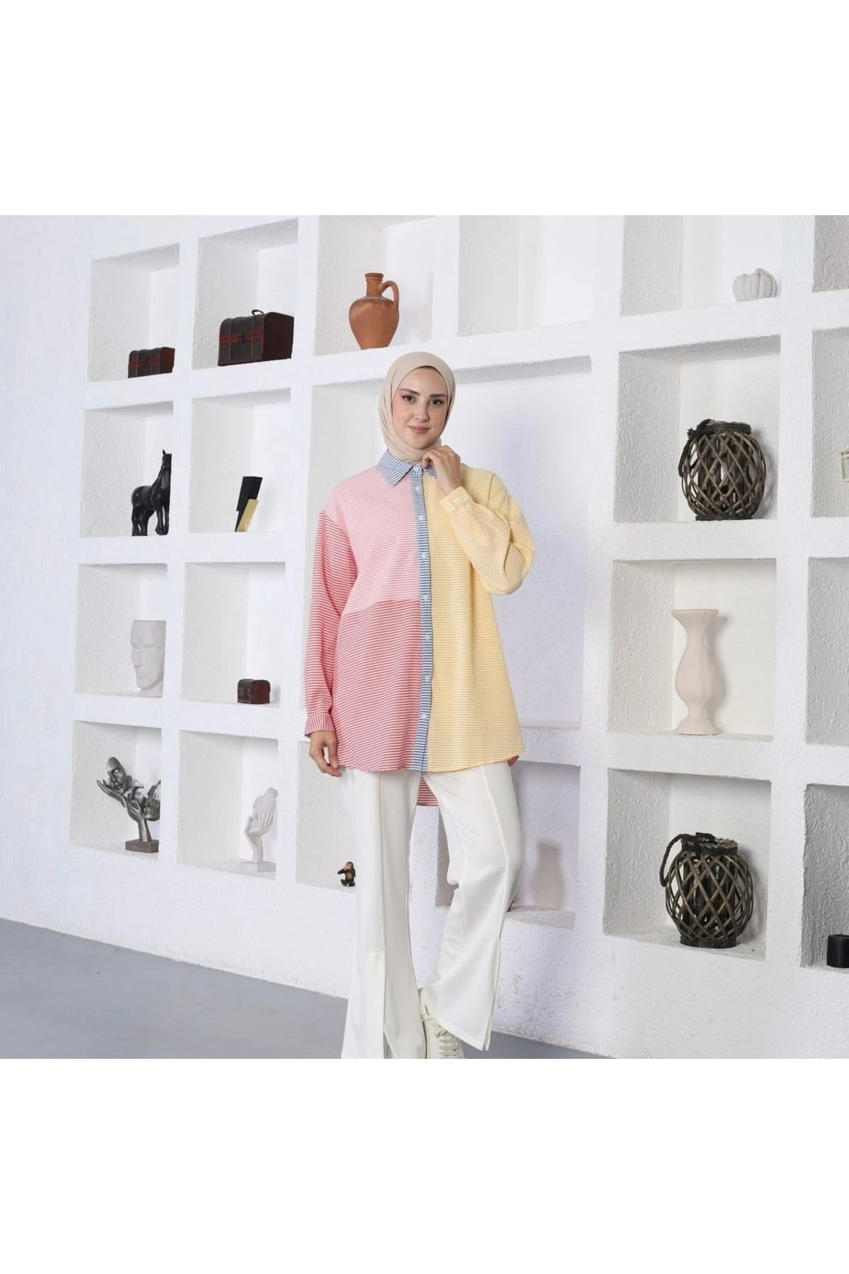 ÇOK RENKLİ GÖMLEK