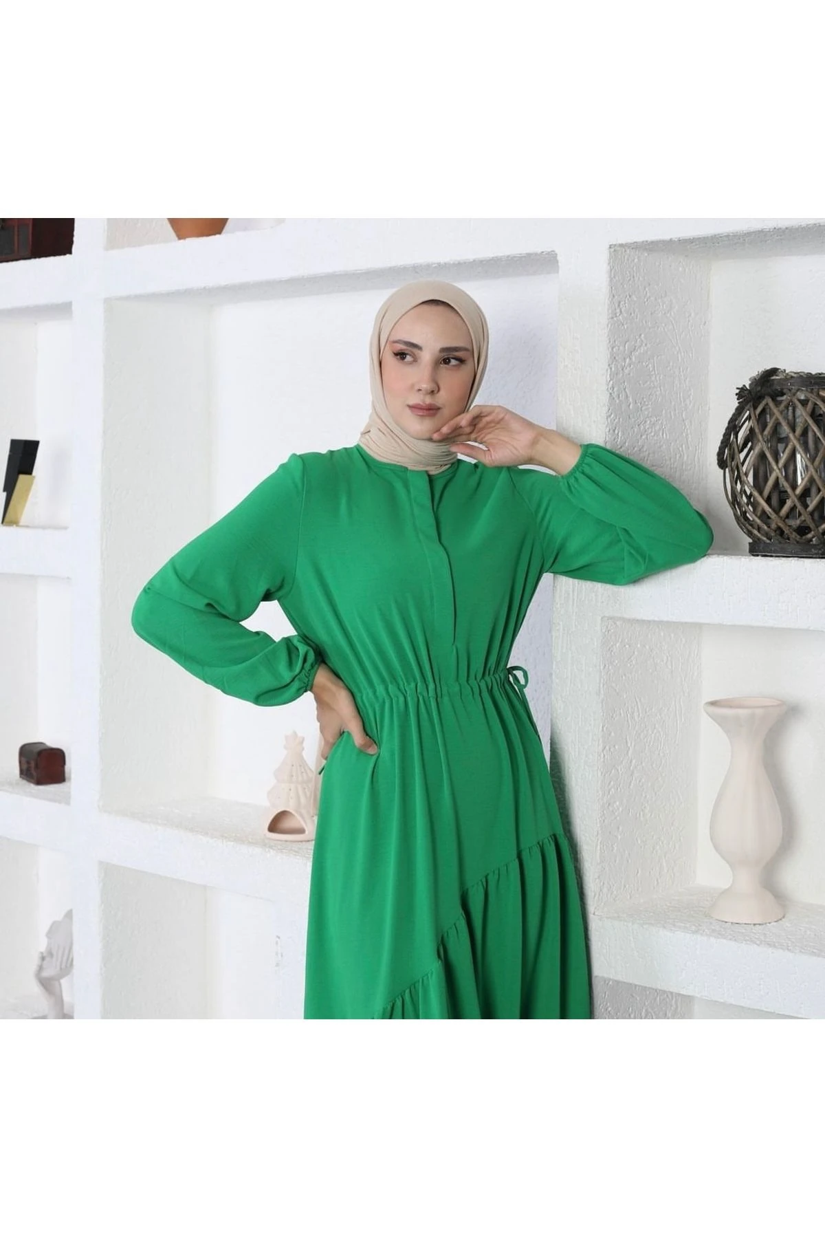 Ayrobin Kumaş Elbise